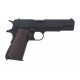 Страйкбольный пистолет GPM1911 - Black Tip GAS-GPM-191-BBB-ECM (G&G)